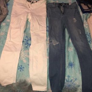 jeans. $40 for both or $25 each.